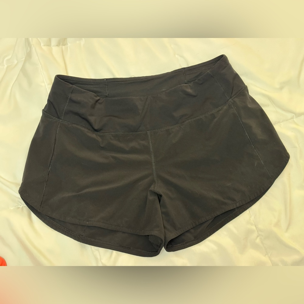 Lululemon shorts with liner, size 10, no tag, basically brand new